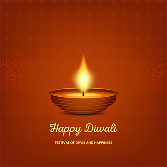 Free Candle Diwali illustration and picture