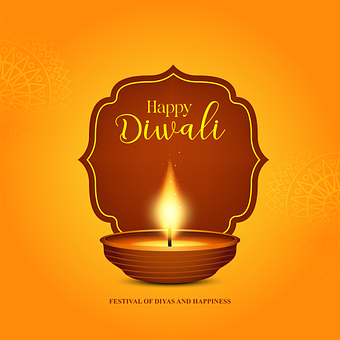 Free Candle Diwali illustration and picture