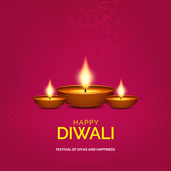 Free Candle Diwali illustration and picture