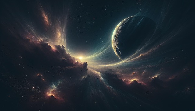 Free ai generated cosmic celestial illustration
