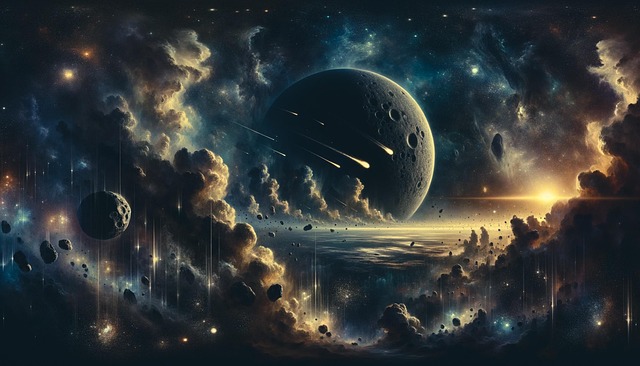 Free ai generated cosmic celestial illustration