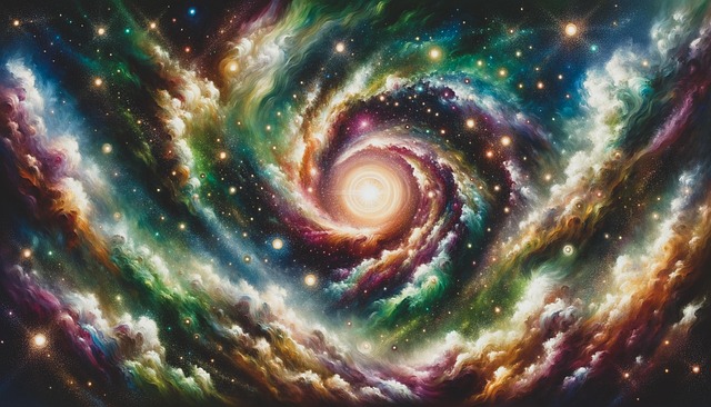 Free ai generated cosmic celestial illustration
