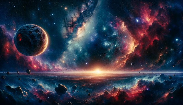 Free ai generated cosmic celestial illustration