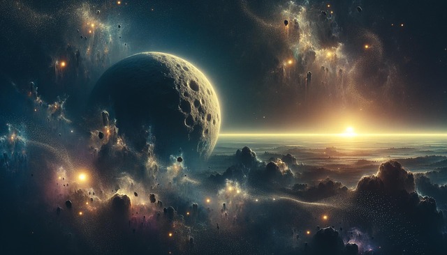 Free ai generated cosmic celestial illustration
