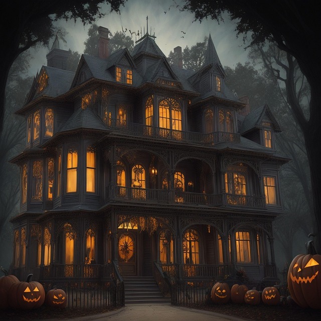 Free halloween costume ideas haunted house decorations spooky makeup tutorials illustration