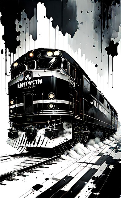 Download Ai Generated, Train, Locomotive. Royalty-Free Stock ...