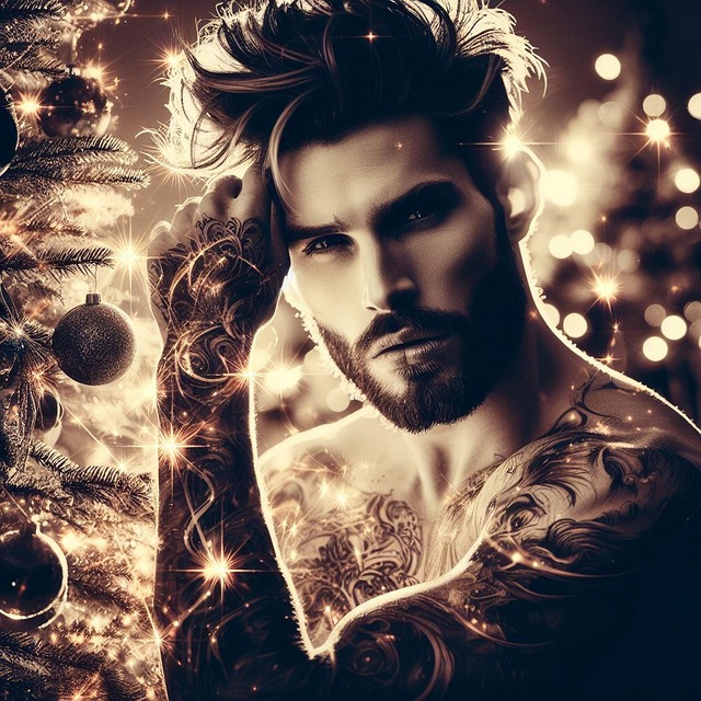 Free ai generated man model illustration