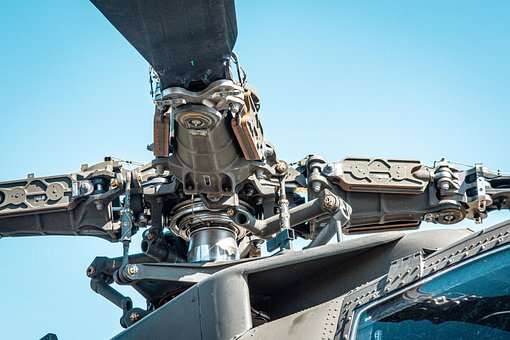 Helicóptero, Hélices, Rotor, Motor