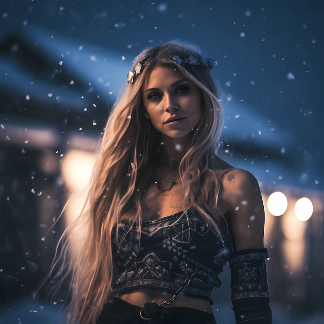 Free ai generated woman model illustration