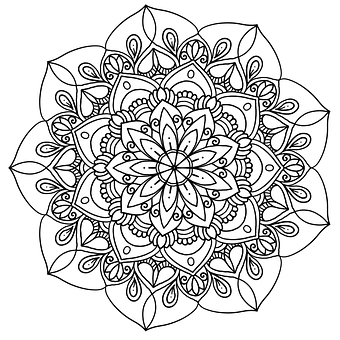 Free Mandala Flower illustration and picture