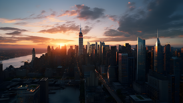 Free city usa manhattan illustration