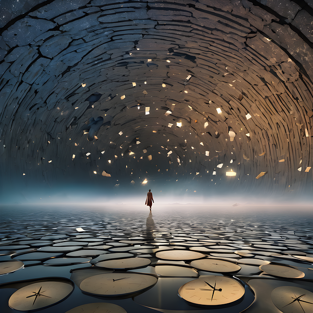 Free time mind gold illustration