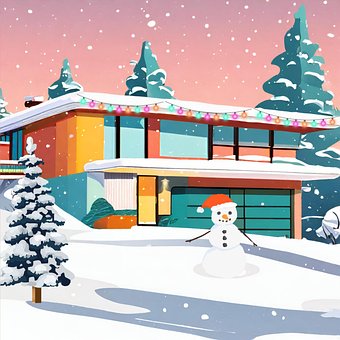 Free Ai Generated Christmas illustration and picture