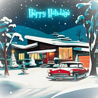 Free Christmas Holidays illustration and picture