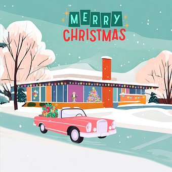 Free Ai Generated Christmas illustration and picture