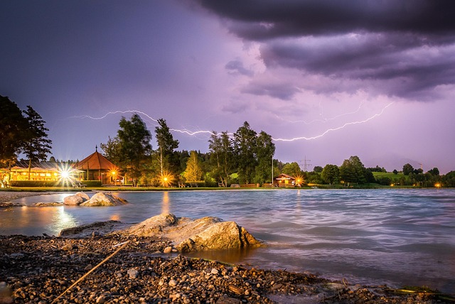 Free Thunderstorm Lightning photo and picture
