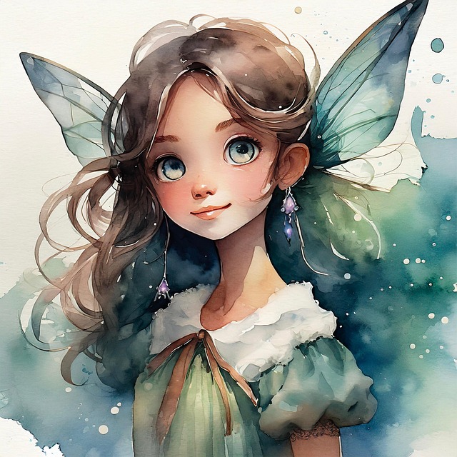 Free Ai Generated Fairy illustration and picture