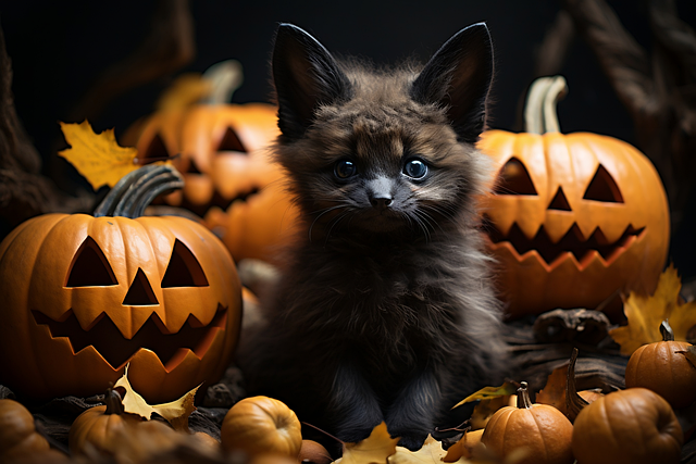 Free Ai Generated Cat illustration and picture