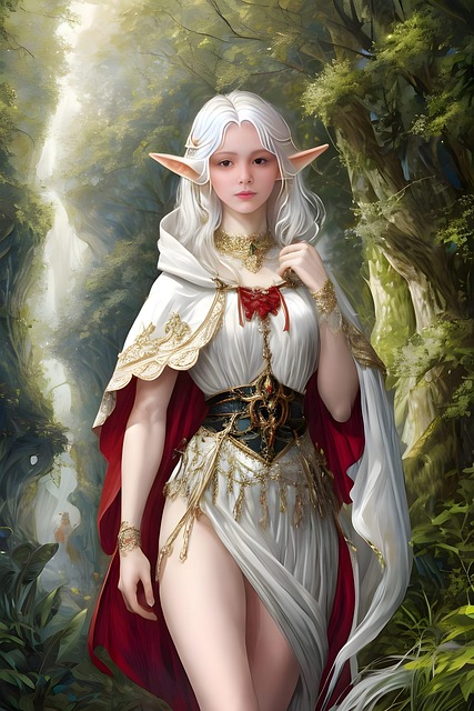 Free ai generated fairy queen illustration