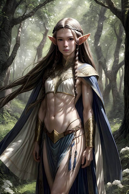 Ai Generiert, Elf, Frau, Mythos, Legende