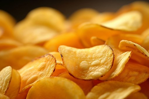 Mat, Potetgull, Matbit, Chips, Hurtigmat