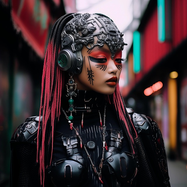 Free ai generated woman model illustration