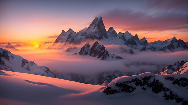 Free Snow Mountains photo and picture