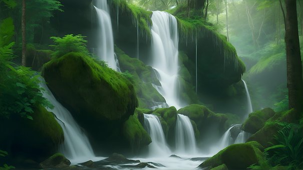 Free Waterfall Nature photo and picture