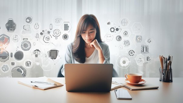 Free Ai Generated Woman illustration and picture