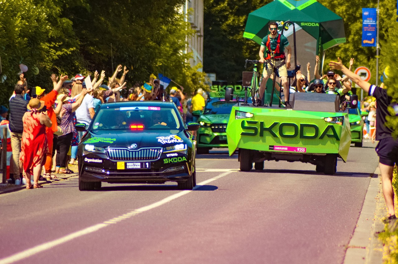 Tour De Francia Caravana Ciclo Foto Gratis En Pixabay Pixabay
