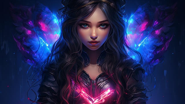 Free ai generated woman model illustration