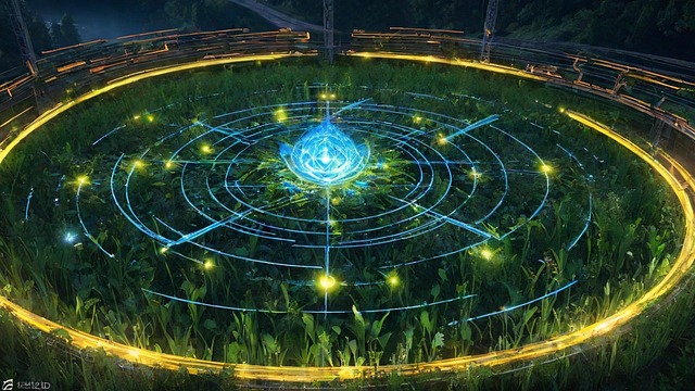 Free Magic Field ai generated image and illustration
