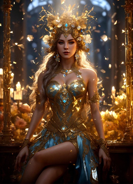 Ai Gegenereerd, Prinses, Mooi, Juweel