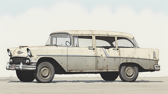 Free ai generated car wheels illustration