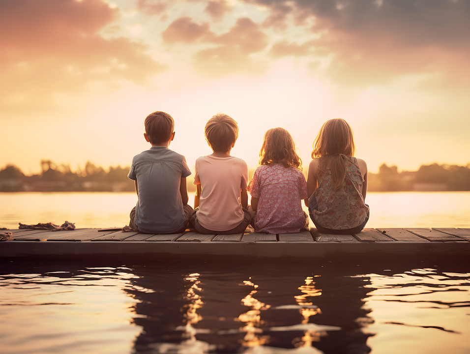 Ai产生的 孩子们 码头 - Pixabay上的免费图片 - Pixabay