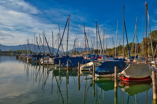 Hafen, Schiffe, Boote, Anlegestelle
