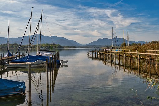 See, Chiemsee, Hafen, Anlegeplatz