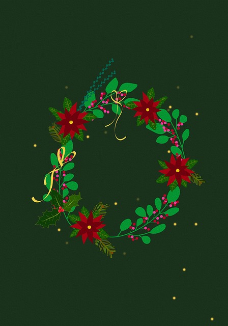 Kranz, Weihnachten, Dekoration
