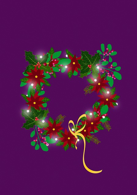Kranz, Weihnachten, Dekoration