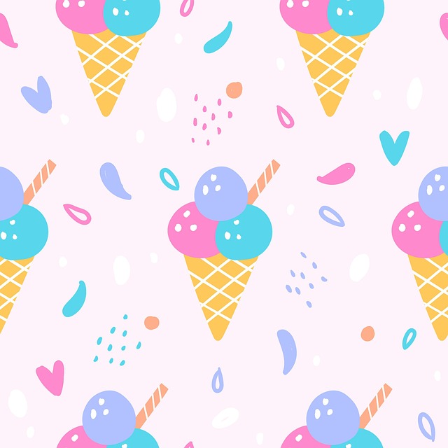 Download free HD stock image of Ice Cream Ice Cream Pattern Free ice cream ice cream pattern ice cream background illustration