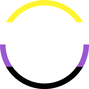 Kreis, Flagge, Nicht-Binär, Stolz