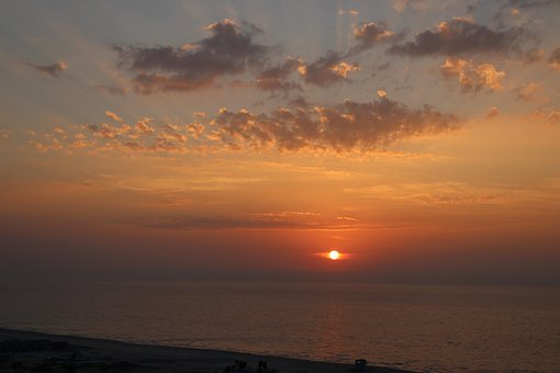 Sunrise, Sky, Clouds, Nature, Ambient