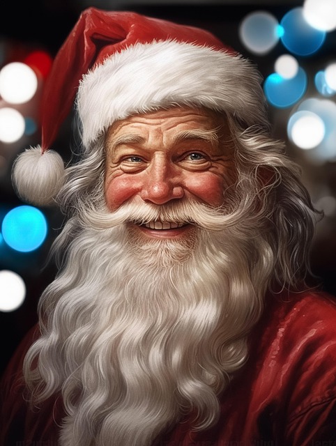 Free Ai Generated Santa illustration and picture