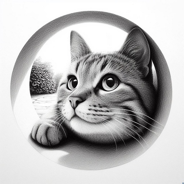 Free ai generated cat pet illustration
