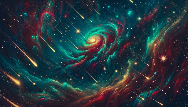 Free ai generated cosmic celestial illustration
