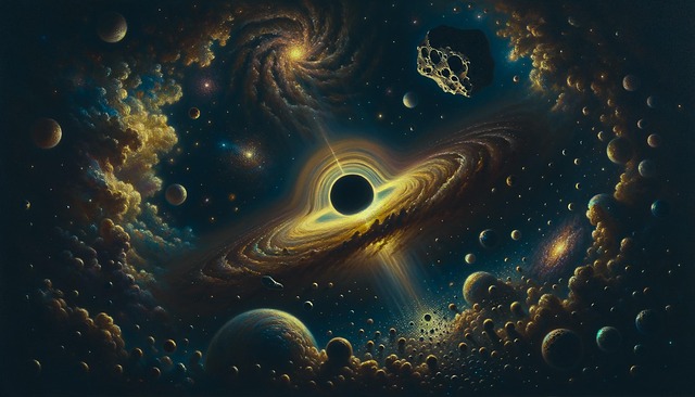 Free ai generated cosmic celestial illustration