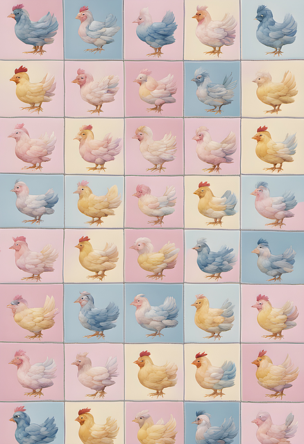 Ai Gerado, Galinhas, Pássaro, Animais