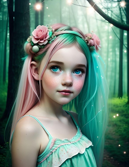 Ai Gegenereerd, Meisje, Fee, Pixie