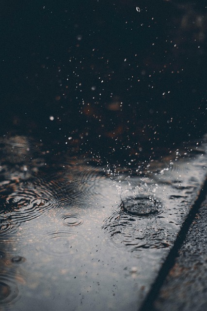Regen, Kunst, Regentropfen