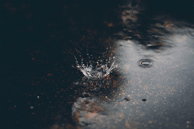 Regen, Kunst, Regentropfen